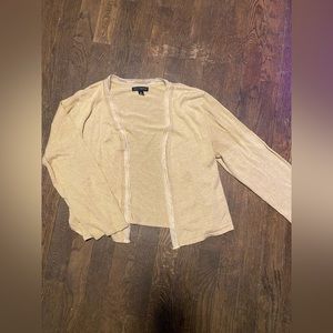 Tan XL cardigan